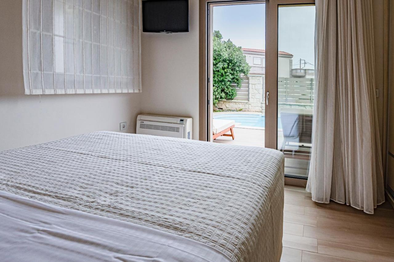 Superior Villa Marina Mare Sauna Hammam Nea Kydonia Buitenkant foto