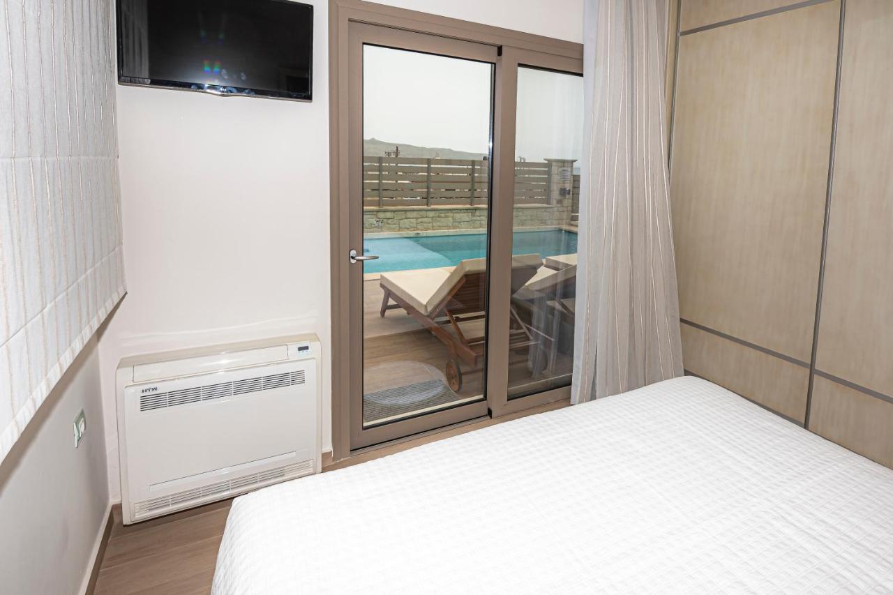 Superior Villa Marina Mare Sauna Hammam Nea Kydonia Buitenkant foto