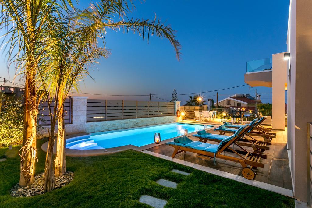 Superior Villa Marina Mare Sauna Hammam Nea Kydonia Buitenkant foto