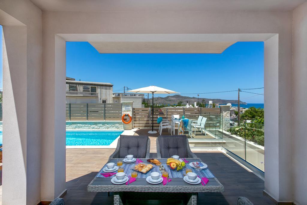 Superior Villa Marina Mare Sauna Hammam Nea Kydonia Buitenkant foto