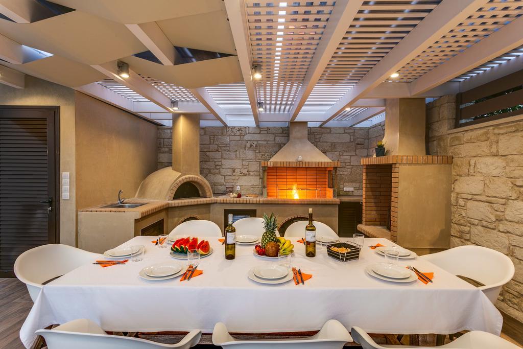 Superior Villa Marina Mare Sauna Hammam Nea Kydonia Buitenkant foto