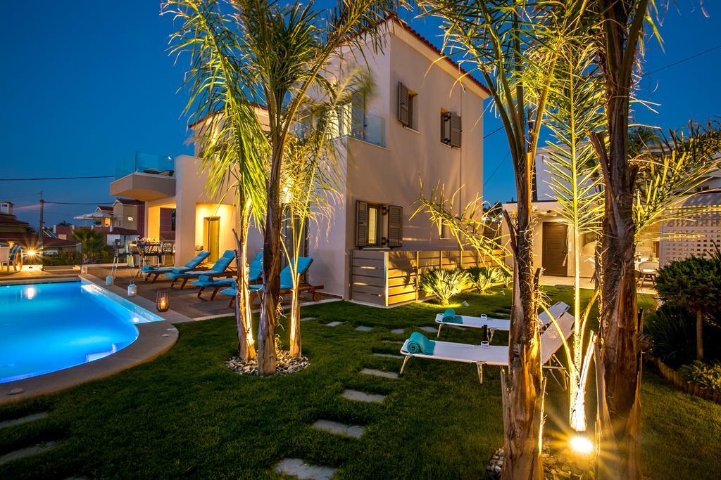 Superior Villa Marina Mare Sauna Hammam Nea Kydonia Buitenkant foto