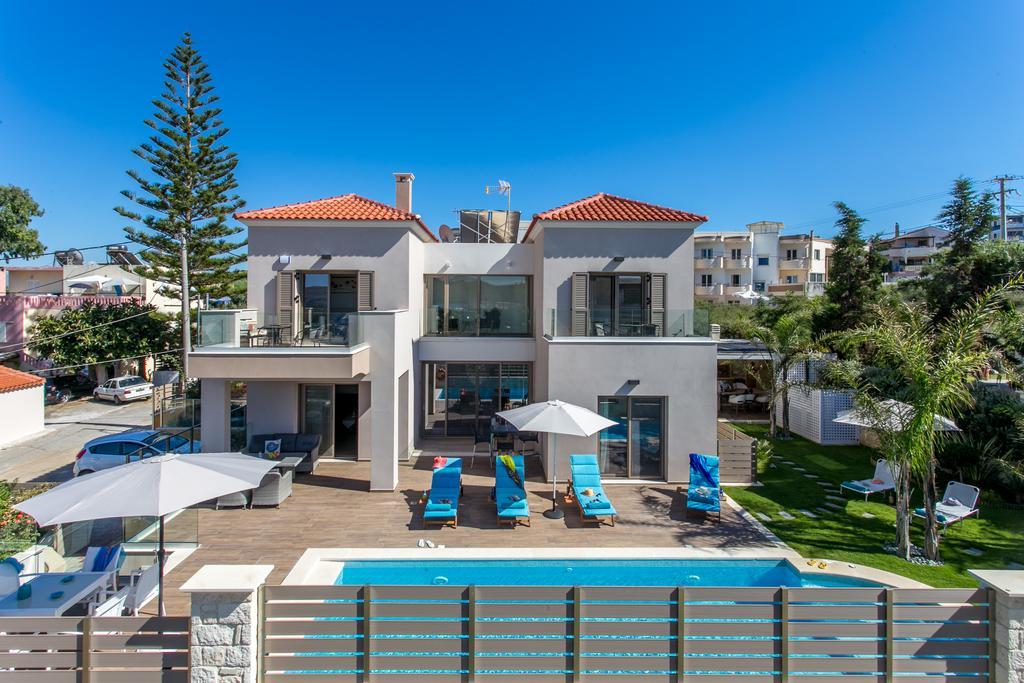 Superior Villa Marina Mare Sauna Hammam Nea Kydonia Buitenkant foto