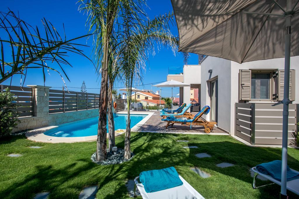Superior Villa Marina Mare Sauna Hammam Nea Kydonia Buitenkant foto