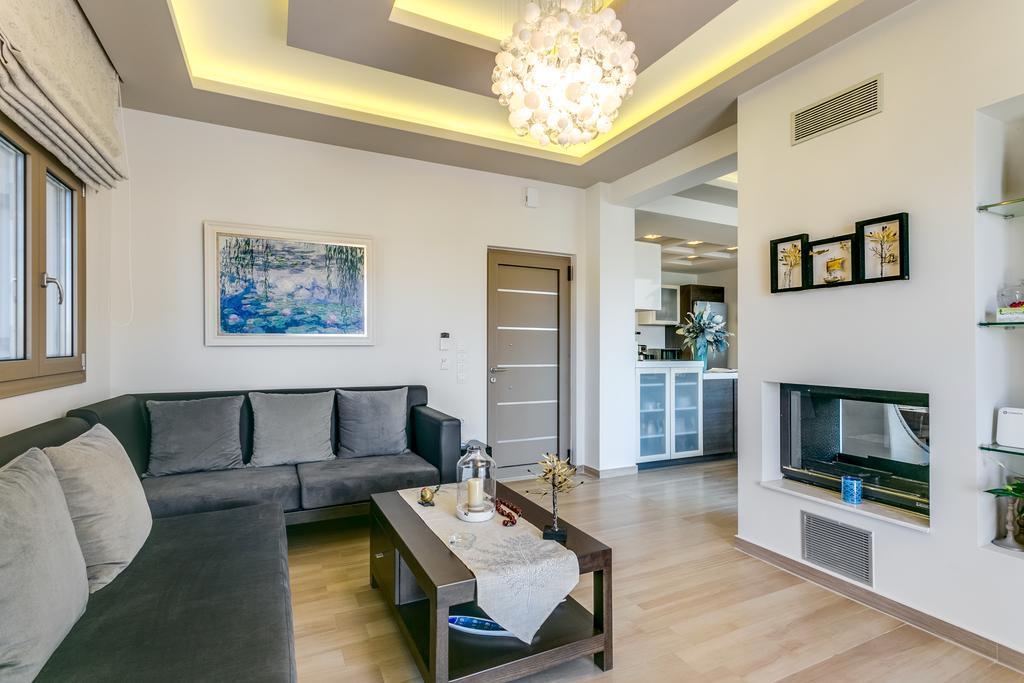Superior Villa Marina Mare Sauna Hammam Nea Kydonia Buitenkant foto