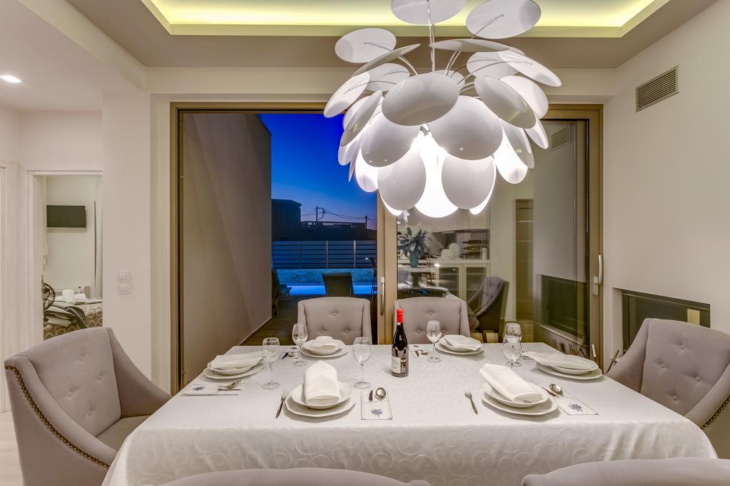 Superior Villa Marina Mare Sauna Hammam Nea Kydonia Buitenkant foto