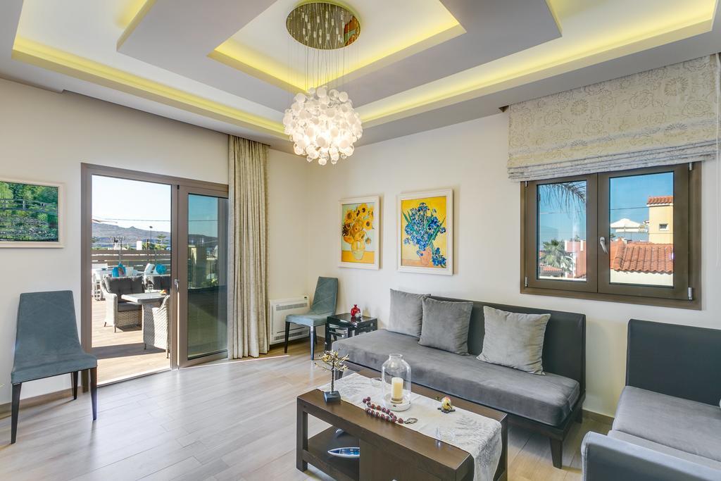 Superior Villa Marina Mare Sauna Hammam Nea Kydonia Buitenkant foto